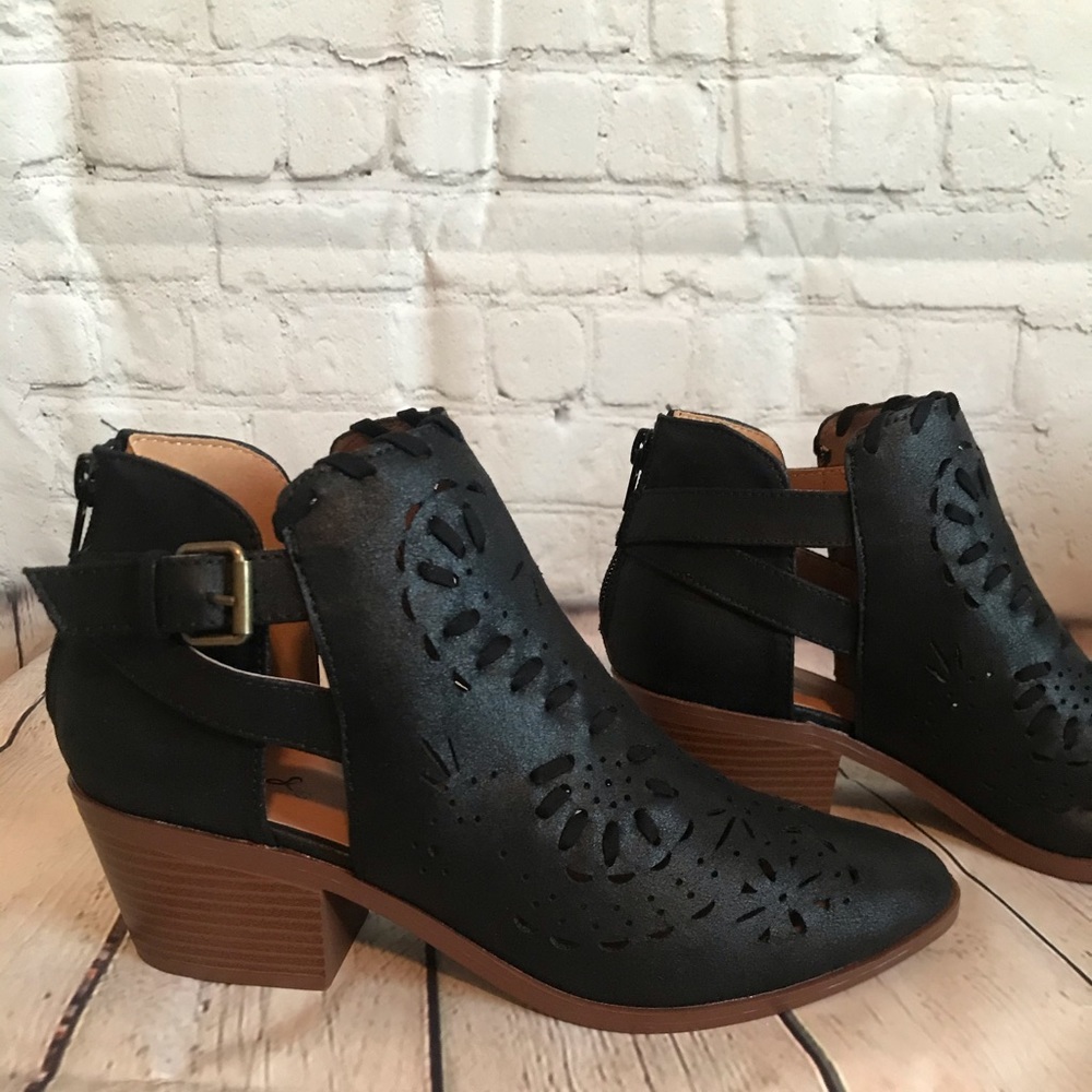 Black booties